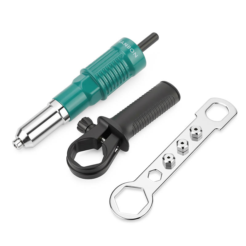 Rivet Gun & Drill Adapter Set