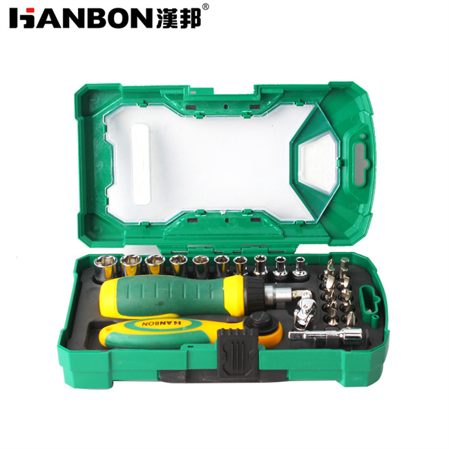 All-in-One Home Repair Hand Tool Set for DIY & Furniture Assembly
