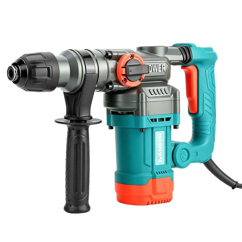 Clutch Dual-purpose Rotary Hammer,Electric Demolition Hammer, Suitable for Masonry And Concrete Work