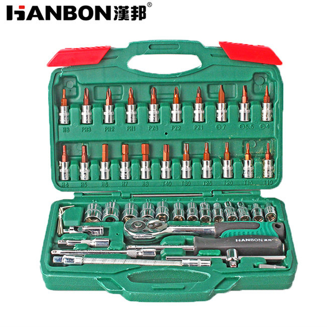 Household Hand Tool Set, Multi Function Home Repair DIY Tool Kit with Storage Case