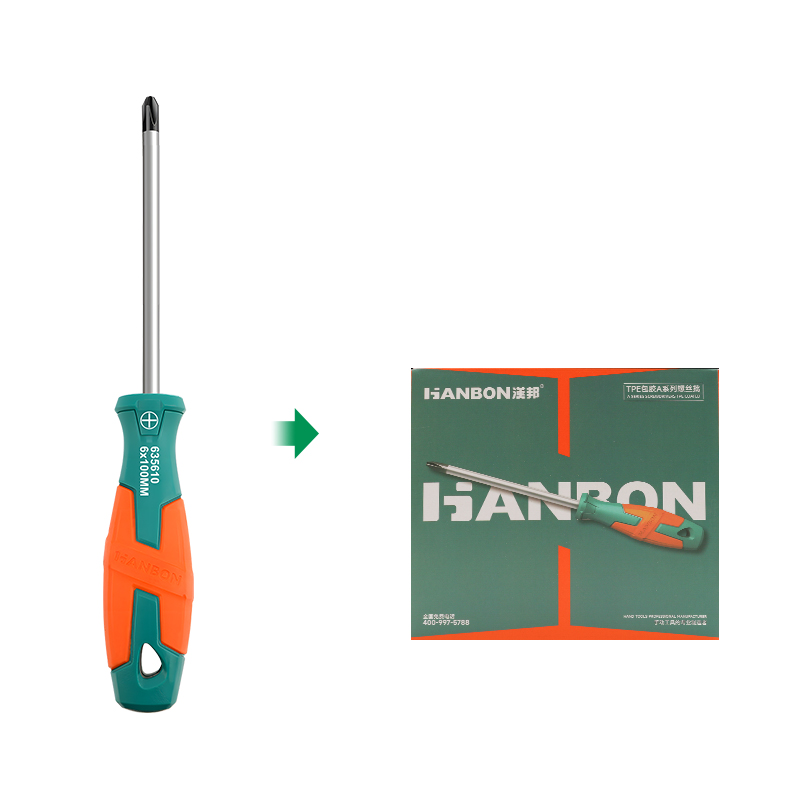 Go Through TPE Rubber Screwdriver