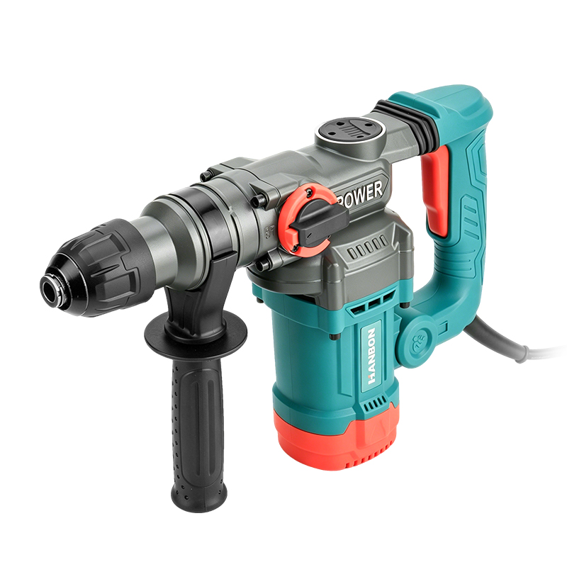 Clutch Dual-purpose Rotary Hammer,Electric Demolition Hammer, Suitable for Masonry And Concrete Work
