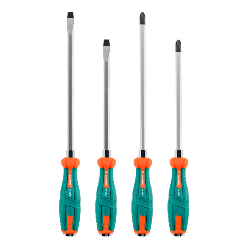 Thickened TPE rubber-coated all-purpose screwdriver