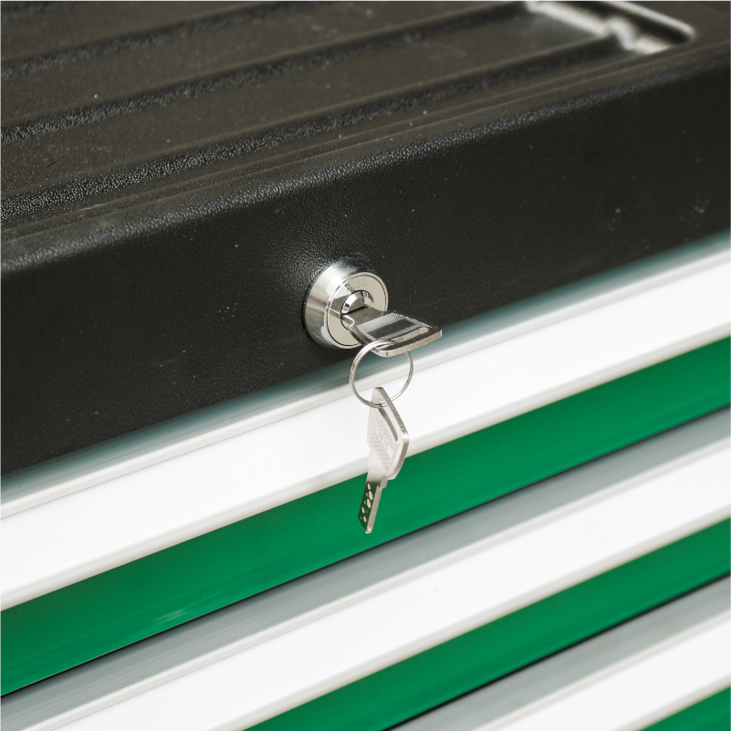 7-Drawer Rolling Tool Trolley
