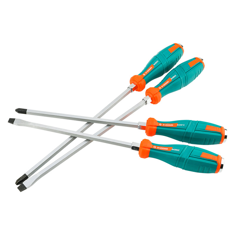 Thickened TPE rubber-coated all-purpose screwdriver