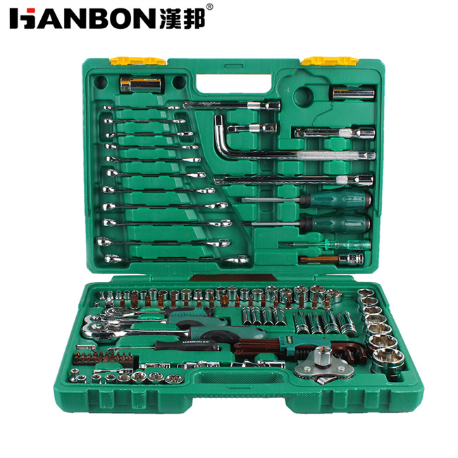 Household Hand Tool Set, Multi Function Home Repair DIY Tool Kit with Storage Case