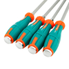 Thickened TPE rubber-coated all-purpose screwdriver