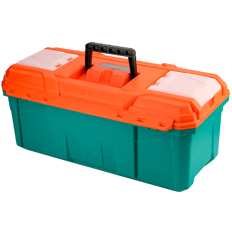 HANBON Plastic Tool Box With Removable Tray | Tool Storage Organizer