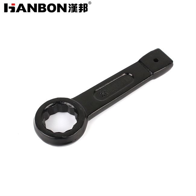 HANBON Offset Double Ring Box Spanner, CR-V Steel for Auto Repair