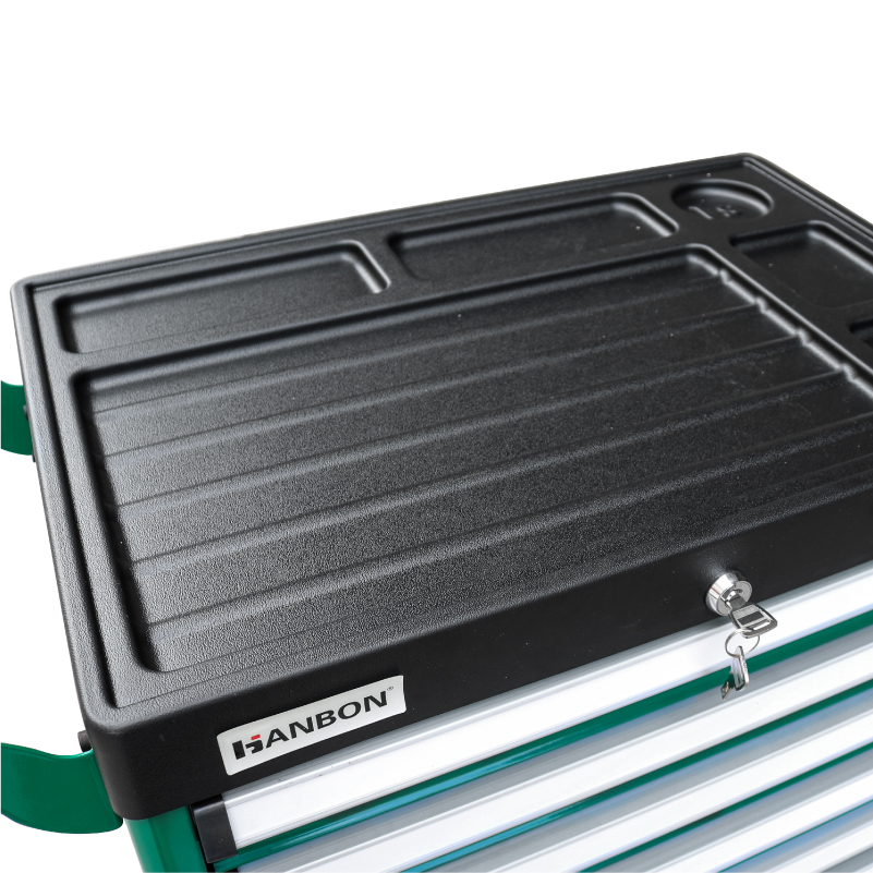 7-Drawer Rolling Tool Trolley