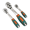 72-Tooth Two-tone Handle Ratchet Wrench